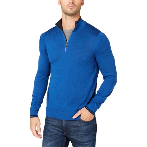 michael kors blue sweater|michael kors jumpers for men.